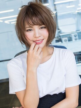 ジェム(GEM) ＊*Gem Garden*＊なりたい質感が叶う☆小顔前下がりショートボブ