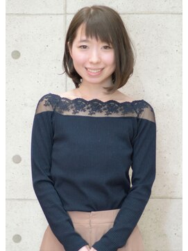 ベルナ(BELUNA) フリンジバング大人かわいいアシメボブ☆1