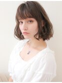 【神戸三宮】ほつれカールの柔らかパーマボブ