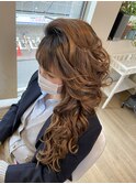 卒業式盛りロングヘアセット【ヘアアレンジ　立川/立川南/浴衣】