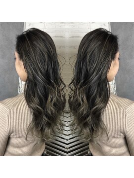 ヘアサロンエム 川越(HAIR SALON M) 外ハネボブ/アッシュブラウン/ネオウルフ/デザインカラー
