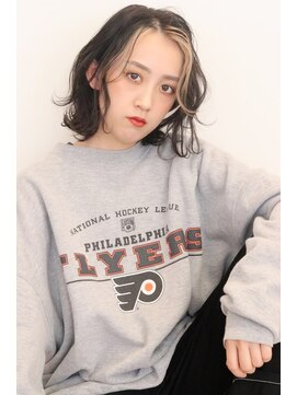 コワファースト 大分(COIFF1RST) 前髪インナーカラー