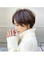 ラナ 渋谷(Lana)&nbsp;【Chill】大人かわいい季節のピンクベージュクールショートボブ