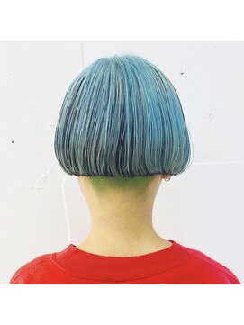 クク(QUQU) シアーブルーコントラスト