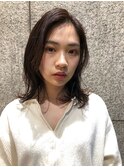 セミロングレイヤー