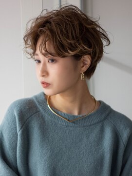 サーカス バイ ビュートリアム 青山(CIRCUS by BEAUTRIUM) マッシュショート 大人可愛いショートヘア 艶カラー 30代40代