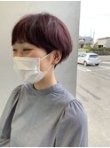 メリハリのある刈り上げショート