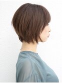 ショコラベージュショートボブ