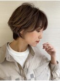 髪質改善/切りっぱなしボブ/美髪/30代40代/［人形町］