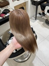 アース 葛西店(HAIR&MAKE EARTH) ツヤツヤミルクティーベージュ