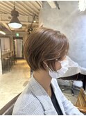 リベルテ銀座　大人シャギーショートボブ