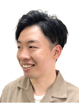 黄ぐまくん美容室 メンズツーブロック