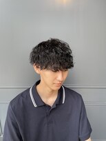 メンズ ラピス 横浜店(Men’sLapis) マッシュ波巻きパーマ