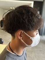 ニアウ 伊勢崎連取店(Niau)&nbsp;メンズマッシュパーマツイストスパイラルパーマ波巻きパーマ