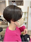 刈り上げハンサムショート