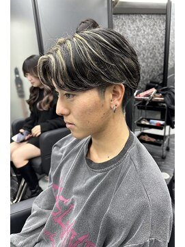 リア 大阪梅田(Ria) ~メンズ メッシュ ハイライトカラー~ 【Ria 大阪 梅田】