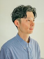 ベンジー 香椎店(benji)&nbsp;大人メンズヘア　センターパート　3