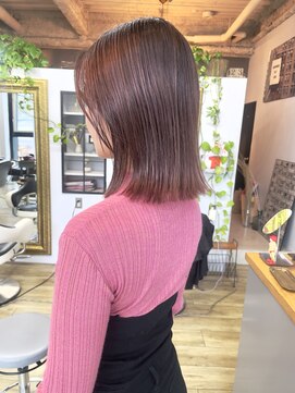 ヌード(NUDE) NUDE 結べるボブ レイヤーボブ 切りっぱなしボブ 前下がりボブ