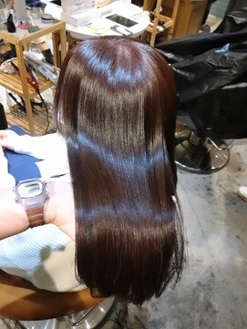 ロンド シャルム 吉祥寺(Lond charme) カシスピンク/髪質改善トリートメント/イノアカラー