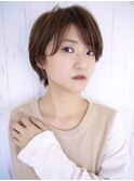 大人っぽくなりたい人必見ショートスタイル♪シークレットカラー