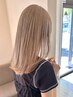 【FULLブリーチ】カラー＋ブリーチ（全体orリタッチ）　￥15500～