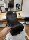 髪質改善ストレート