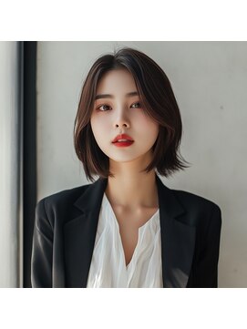 e.m.a プレミアムビューティーサロン 栄駅店(e.m.a PREMIUM BEAUTY SALON) 外ハネbob