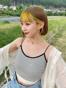 ロンド ロビン 栄(Lond robin) 【渡辺隼也】髪質改善/インナー/ブリーチなしダブルカラー