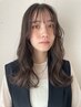 前髪カット+透明感アディクシーカラー￥7400[王子駅]