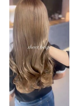 プロミルサロンギンザ(Promille salon GINZA) シアーベージュ