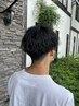 【平日夕方☆男性限定】カット+パーマ+スパ￥14850→￥12000