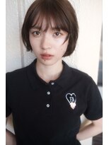 ハー(her)&nbsp;ミニボブ×グレージュ｜her都立大学