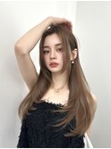 前髪顔まわり韓国ヘアレイヤーカットサイドバンク2wayバンク韓国