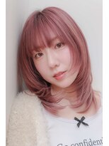 ソレイユトウキョウシブヤ(SOLEIL TOKYO shibuya)&nbsp;モテ愛されいちごピンク。このレイヤーがあざとい