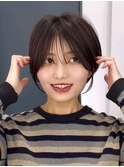 大人ショート／顔まわりカット