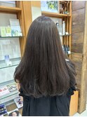 柔らかストレート × ナチュラルレイヤー