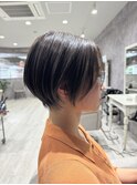 大人可愛いショートボブ/ショートボブスタイル