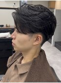 MEN’S HAIR/波巻ツイストスパイラル/フェザーパーマ/錦糸町