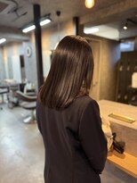 ザ シーワークス(THE Cworks)&nbsp;暗髪/ダークグレージュ/髪質改善/ストレートヘア