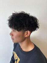 ヘアーアトリエルキナ(hair atelier LUCINA)&nbsp;波巻きパーマメンズパーマメンズカットメンズ