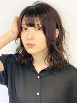 ウィステリアプラスワン 銀座一丁目(WISTERIA PLUS1) 【WISTERIA】無造作ミディアム20代30代40代レイヤーカット