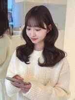 ヴェイナゴヤ(VEYY. nagoya) 盛れるシースルーぱっつん/レイヤーカット/ショコラグレージュ