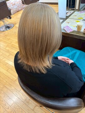 ヴァンカウンシル 清須店(VANCOUNCIL) ハイトーンで魅せる◎レイヤーミディ