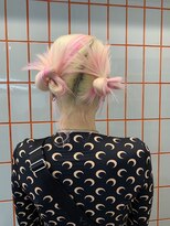 PELE原宿/ブリーチなしダブルカラー/ハイトーン/ケアブリーチ【３月上旬OPEN(予定)】&nbsp;着物ヘア/大人ガーリー/ダークアッシュ/似合わせカット/原宿