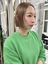 エトワール(ETOILE)&nbsp;ハイトーンボブ/ミルクティーベージュ