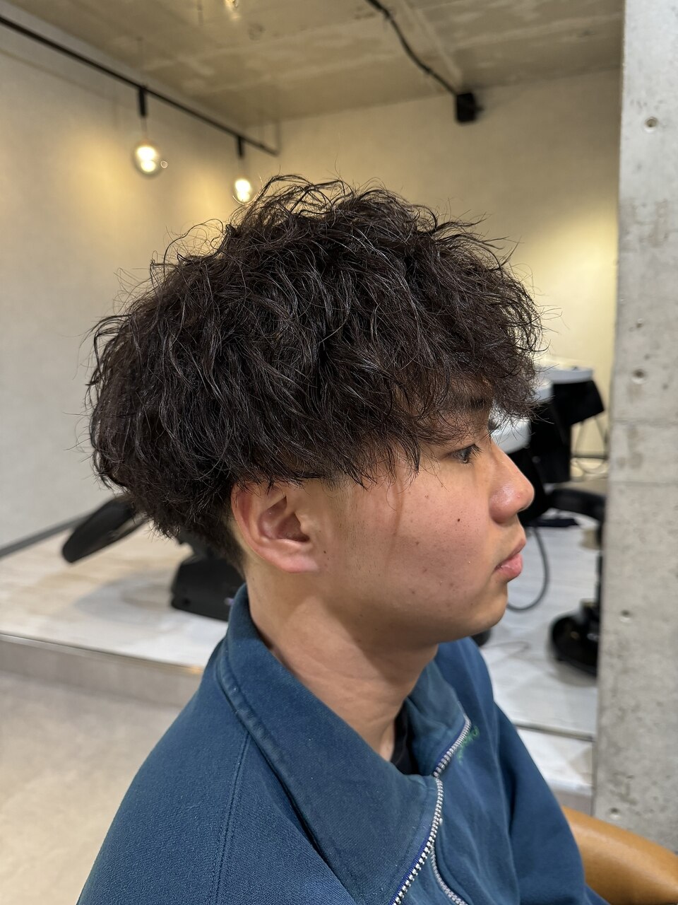 【メンズ限定】カット＋オーダーメイドパーマ＋フローディアモアTr \11000