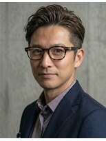 オールデイハローズ(ALL DAY HELLO'S)&nbsp;眼鏡に似合う艶感かき上げメンズビジネススタイル京都河原町♯17