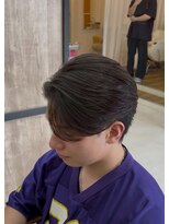 エッジ(EDGE)&nbsp;大分メンズ刈り上げショートマッシュフェザーパーマスタイル