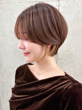 ロンドホットリップ 立川(Lond hot lip) クールショート/白髪前髪/ショートボブ/20代30代40代50代/立川