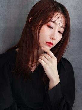 ルー(Luu) 大人ガーリー/似合わせカット/イメチェン/前髪/水素カラー